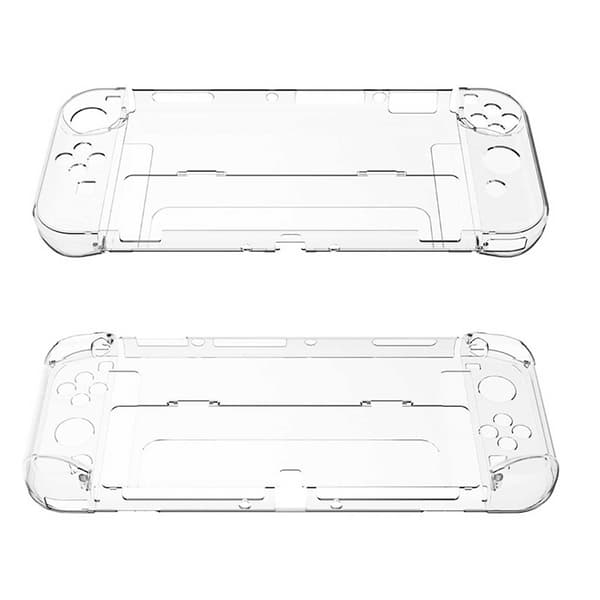 Nintendo Switch OLED -yhteensopiva Shell-kovakotelo muovia läpinäkyvä