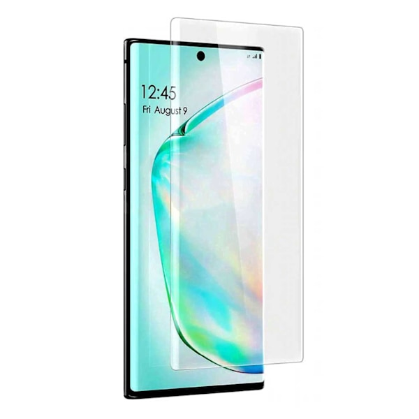 Samsung Galaxy Note 10 -näytönsuojaus Protective Plastic Discoration Protection läpinäkyvä