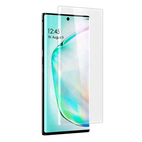 Samsung Galaxy Note 10 Plus Skärmskydd Skyddsplast Displayskydd transparent