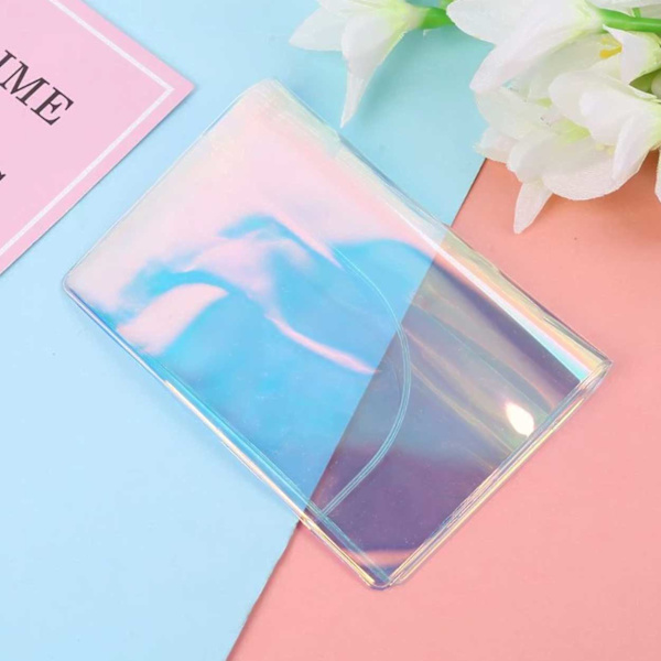 Reflektivt Genomskinligt Passfodral - Holografisk Passhållare transparent