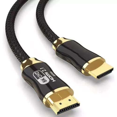 Kullattu 8K 60Hz 4K 120Hz 48Gbps HDMI 2.1 Kaapeli 3m
