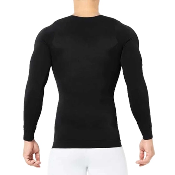 Pitkähihainen Shaping Posture Shirt T-paita Better Posture Black XL XL