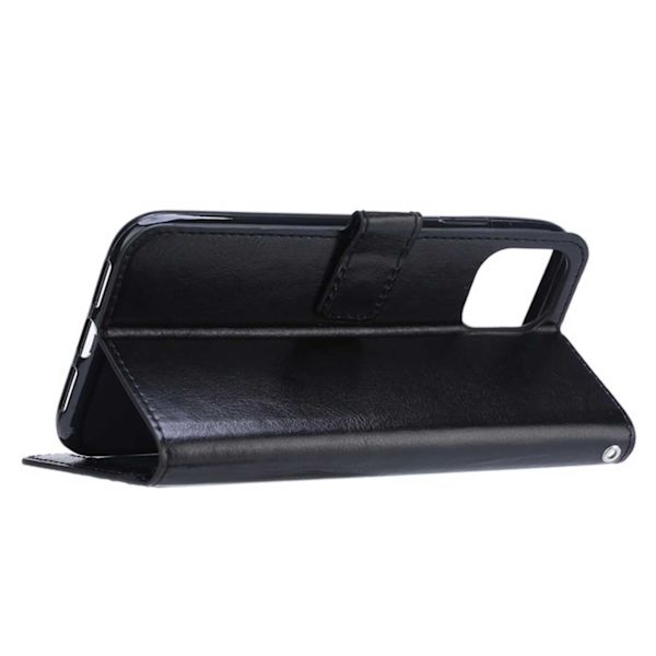 Wallet Case iPhone 14 Pro Max Black svart