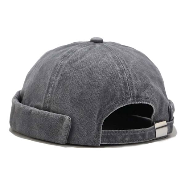 Vintage Disperated Miki Hat Hat Beanie Docker SotherFall Grey grå