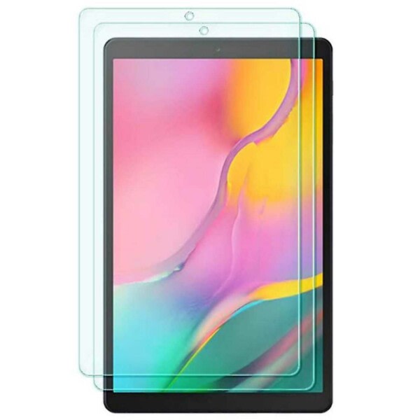 2-pack Galaxy Tab A T510 10,1" Heltäckande Skärmskydd transparent