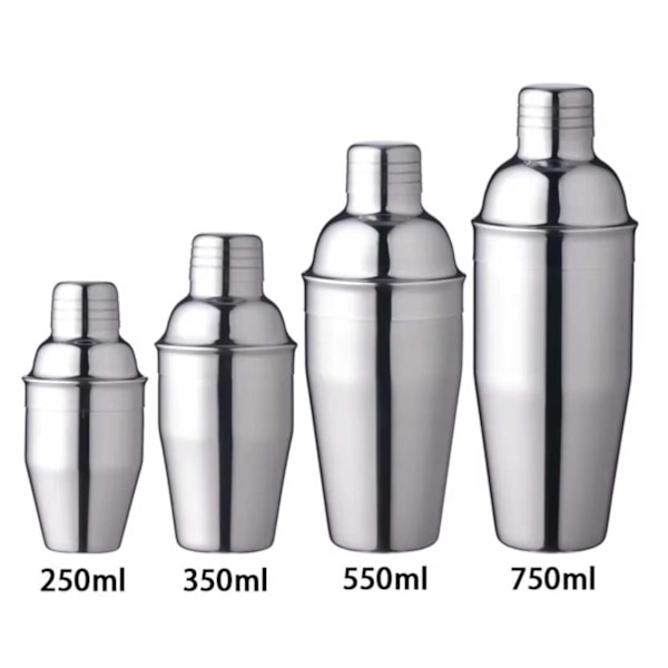 Cocktail Shaker Rostfritt Stål 750ml silver