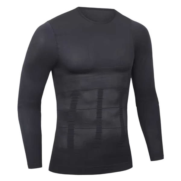 Langærmet Shaping Posture Shirt T-shirt Better Posture Black XL XL