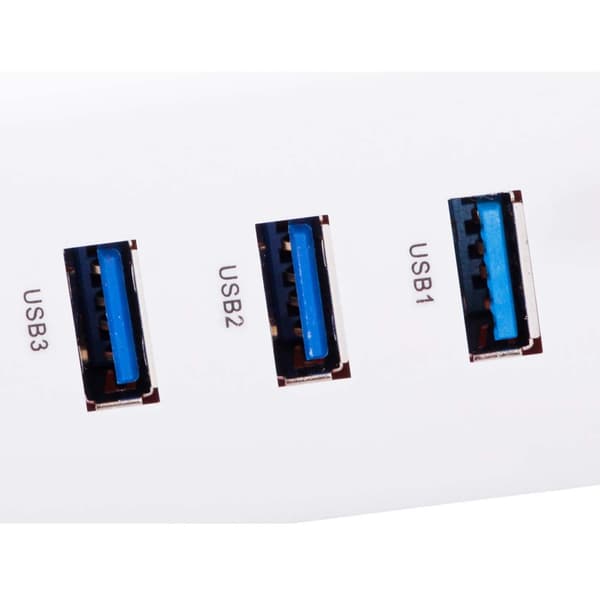 USB 3.0 Hub 4 Portar Splitter