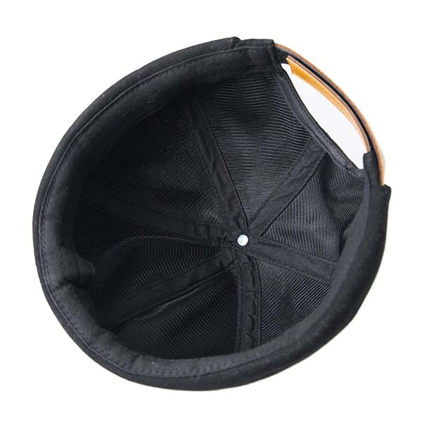 Musta Miki Hat Caps Rullad Screen Hat Beanie Docker Sotar Mot musta