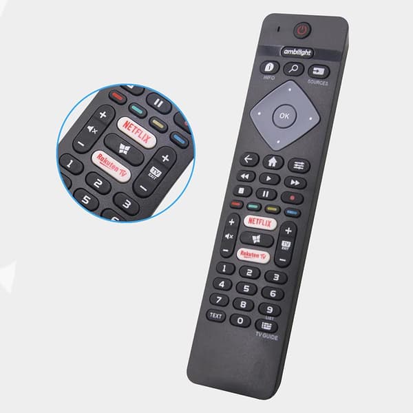 Philips Ambilight Kompatibel fjernkontroll for smart-TV – BRC0884301 erstatningsfjernkontroll