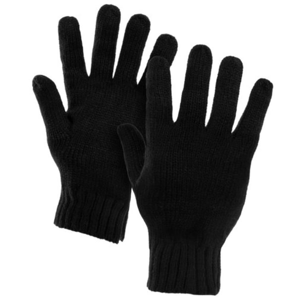 Talvisetti 3-in-1 | Hattu, putkihuivi ja hanskat Unisex musta