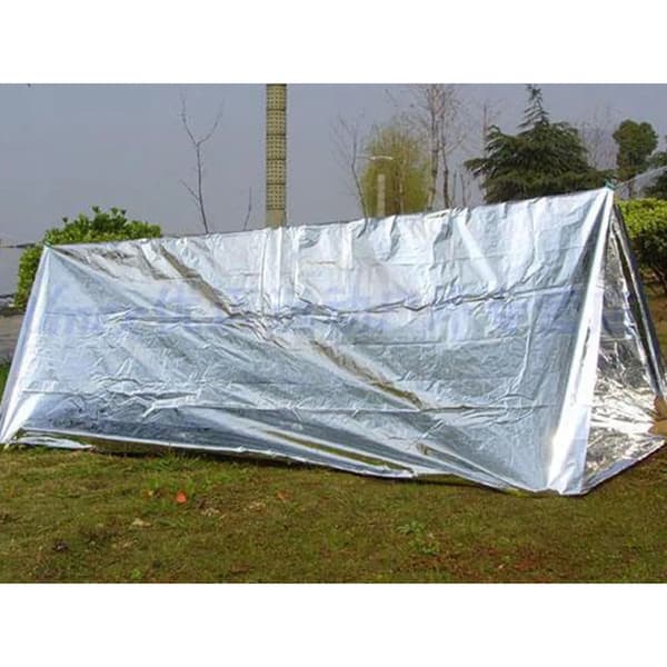 Hätäsuoja 210 × 140 cm – Hätä-/lämpöpeite foliolla ensiapuun