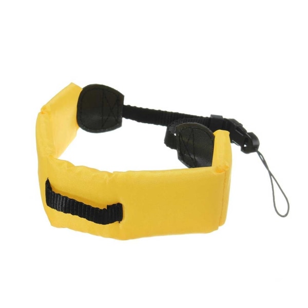 Universalt Flytande Armband Gopro Mobiltelefon Kamera Vattentätt gul