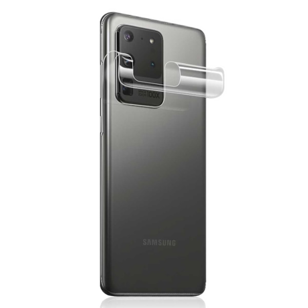 Galaxy S20 Ultra Beskyttelsesfilm til Back gennemsigtig