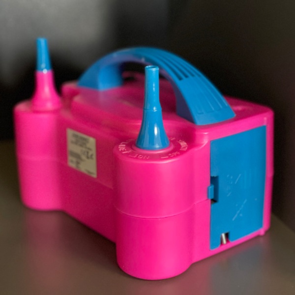 Elektrisk ballonpumpe pink