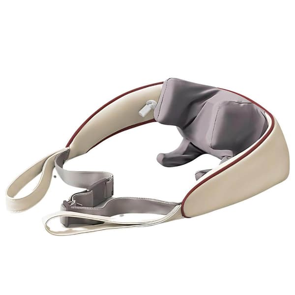Shiatsu Nakkemassage med Varmeterapi | Batteridrevet beige