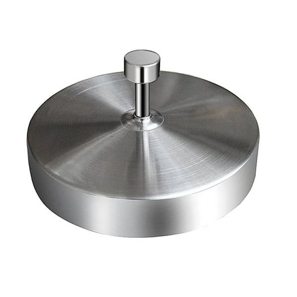 Hamburger Press Rustfrit Stål Hamburger Form sølv