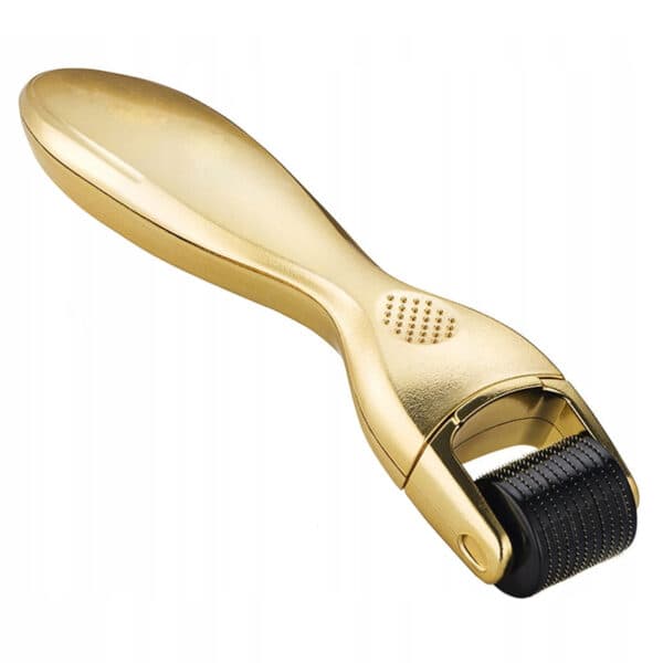Dermaroller 3-i-1 sæt – Skinroller / Microneedling guld