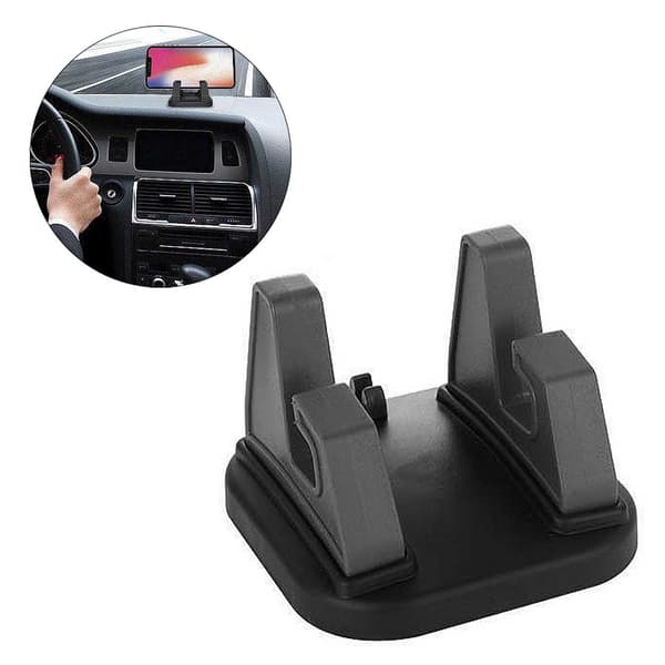 360 roterbar universel mobil GPS-holder til bil mobilholder sort