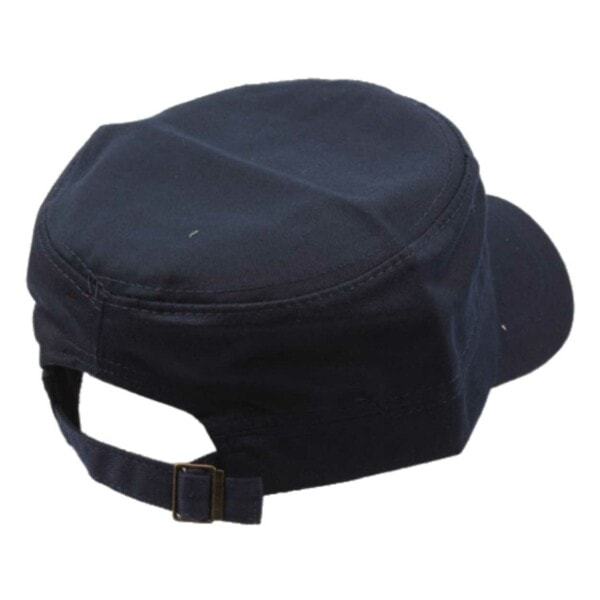 Dark Blå Navy Milkarkp's Army's - Flat Army Cap one size