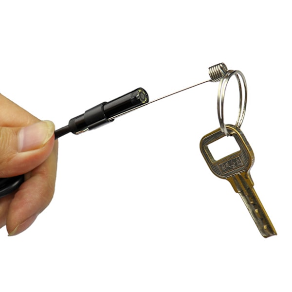 USB Endoscope Inspection kamera med LED 5m sort