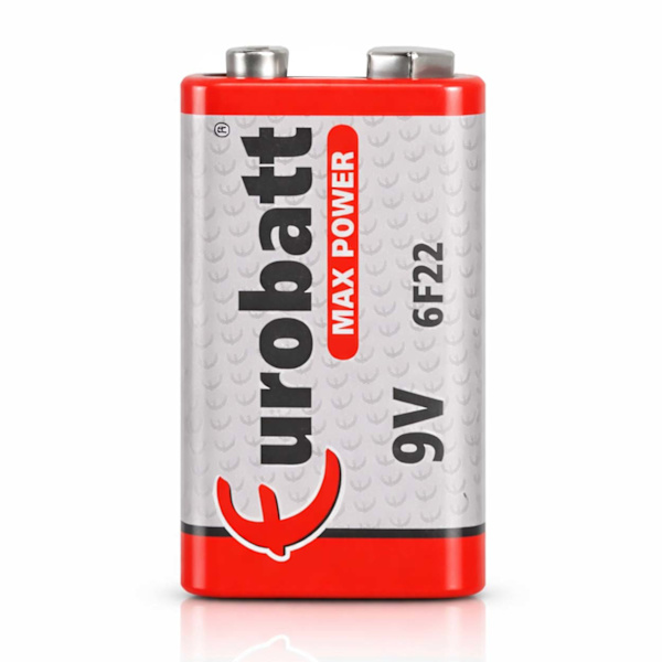 9V Batteri R9 Maks effekt Sinkklorid