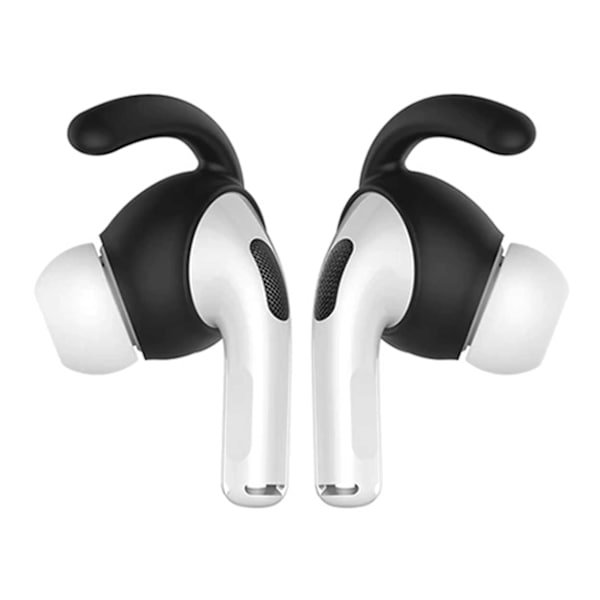 AirPods Pro Ear Hooks - Silikone Earhooks Black sort