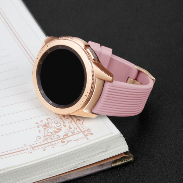 Galaxy Watch Armband 20mm 4/5 40/42/44/45/46mm Rosa Guld rosa