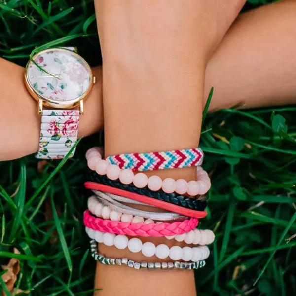 DIY Armbandskit för Barn - Gör Dina Egna Armband Pyssel flerfärgad