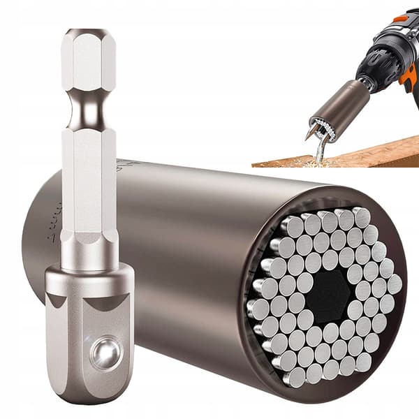 Universal hylsnyckel 7-19 mm – flexibel och stark