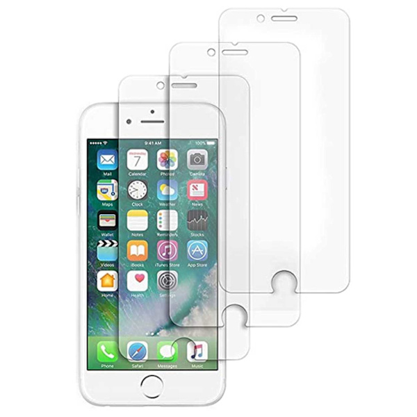 3-Pack iPhone 8 Skärmskydd Displayfilm transparent