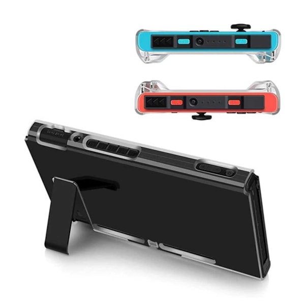 Nintendo Switch -yhteensopiva Shell-kovakotelo muovia läpinäkyvä