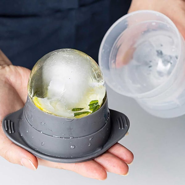 2-pack isform store isballer rundt isbiter isbit form kuler gjennomsiktig