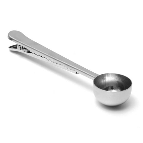 Kaffemått med Klämma Silver - Sked med Påsklämma för Kaffe silver