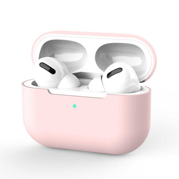 Rosa Apple AirPods Pro Case Fodral Stötsäkert Skyddsfodral rosa
