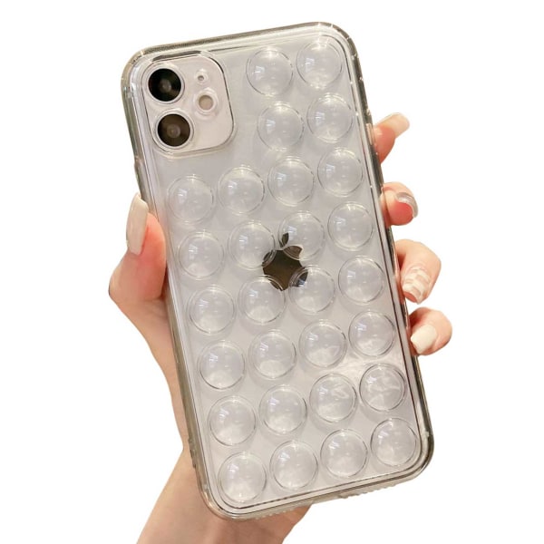 iPhone 12 Pro Max Läpinäkyvä mobiili shell fidget pop it läpinäkyvä