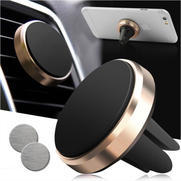 Universal Magnet Mobile/GPS -innehaver for bilmobilholderen svart