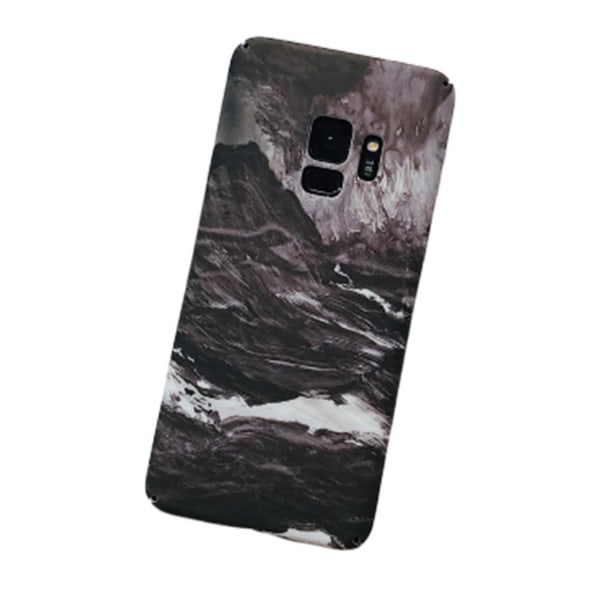 Samsung Galaxy S9 Plus Mobilskal Svart Marmor Black Marble svart