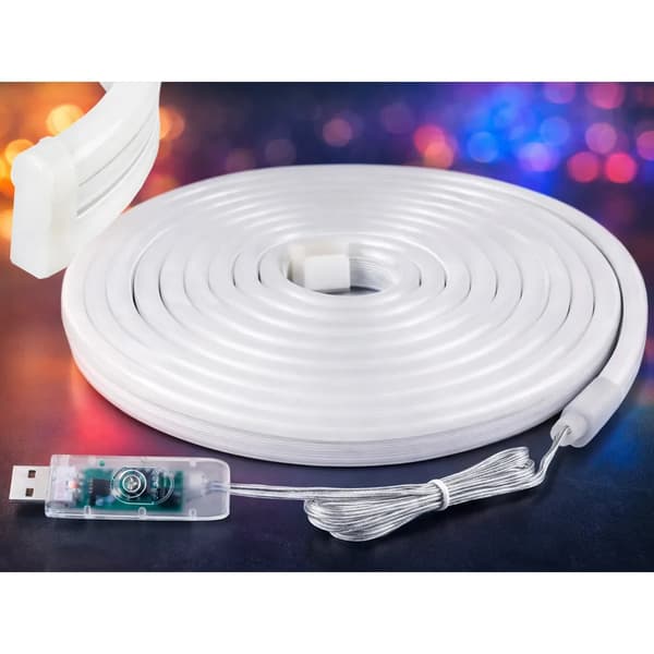 Neon LED-nauha RGB 10m Bluetooth App vedenpitävä joustava