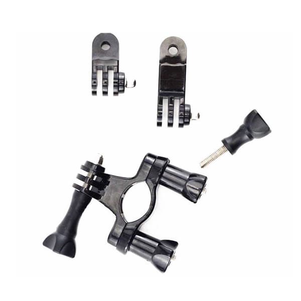Universal Bicycle Bracket GoPro Action Camera POV for sykkelregel svart
