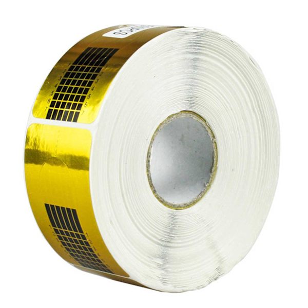 500 pcs negleskabeloner negleforme negleform neglestrøm guld