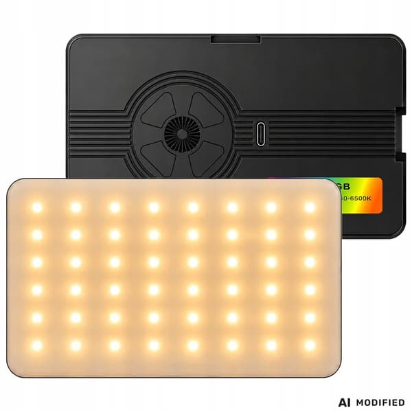 Mini RGB-W LED Video Lys 138 LED 2700-6500K til Foto