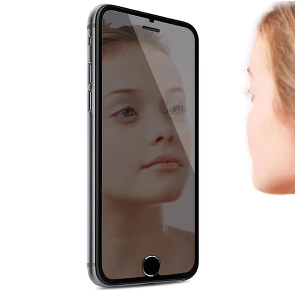 iPhone 7 Comprehensive Mirror Mirror HD Screen Protector sølv