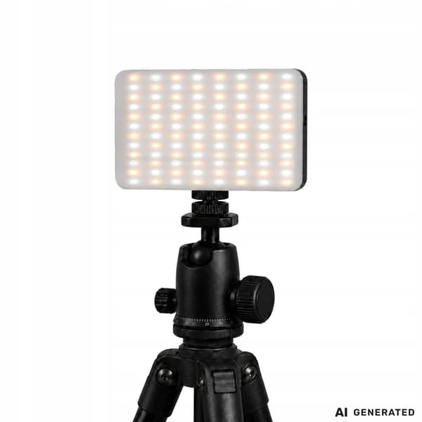 Mini RGB-W LED Videolys 138 LED 2700-6500K for Foto