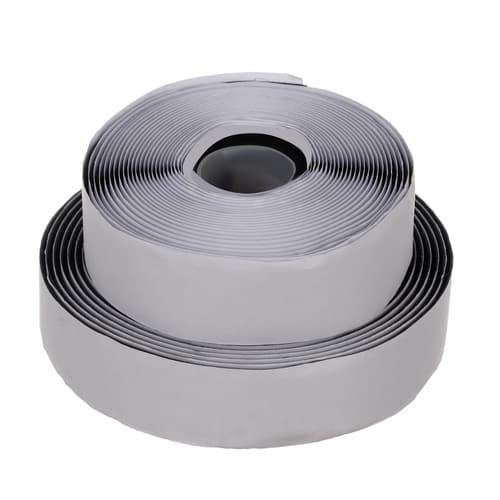Klippbart Selvklæbende Velcro Bånd Sort 2,5 cm x 5 m
