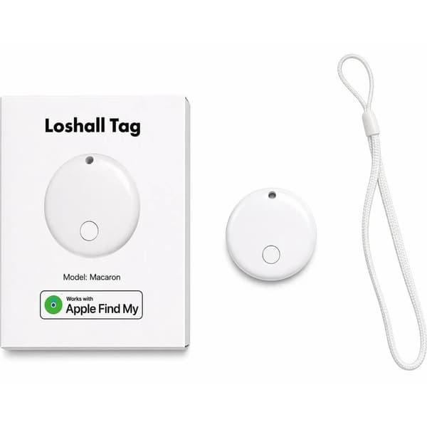 Bluetooth Tracker för Nycklar & Väskor – Smart Spårsändare Kompatibel med iOS Vit