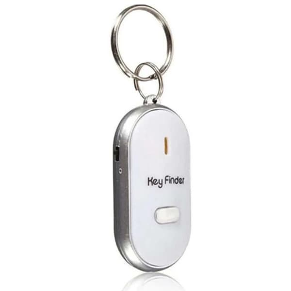 Key Finder Key Finder med fløjtefunktion Hvid hvid