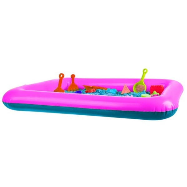 Magic Sandbox | 2kg muovattavaa hiekkaa luovaan leikkiin | Lomakkeet ja työkalut monivärinen