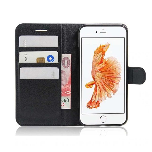 iPhone 8 plus tegnebog sort læder læder taske sort ea2c Sort | Fyndiq