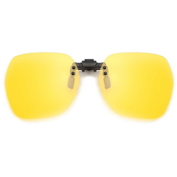 Clip-on Solglasögon för Glasögon - Nightvision Gul gul